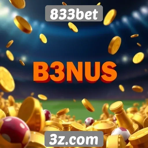 Como funciona o sistema de bônus da 833bet