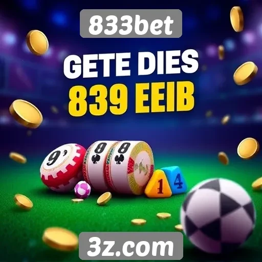 Ofertas promocionais disponíveis na 833bet