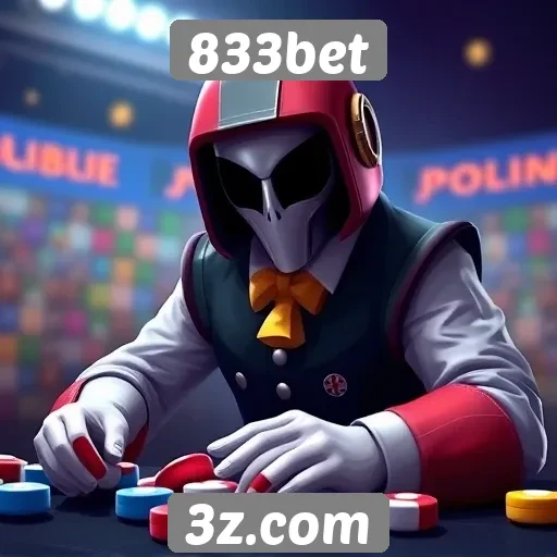 A variedade de jogos oferecidos pela 833bet